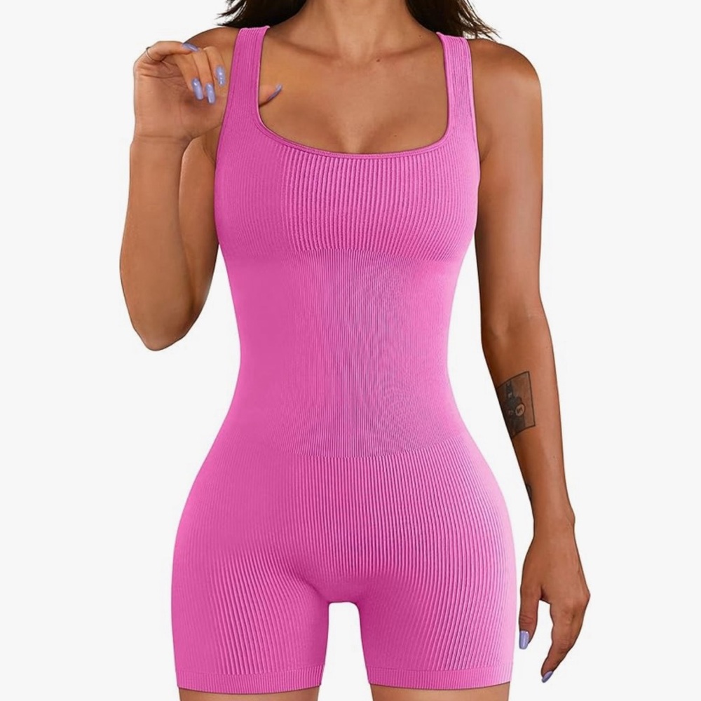 Seamless Pink Bodysuit